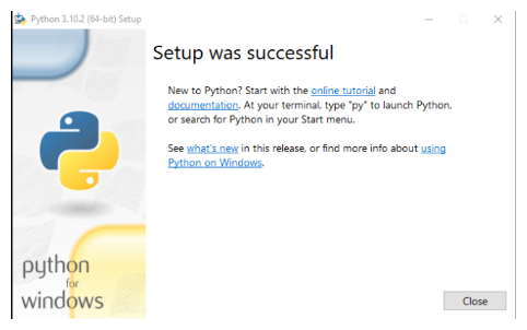 Python Windows installer 3